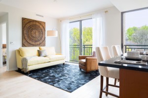 Living Room With A View | Park Van Ness Apartments in DC