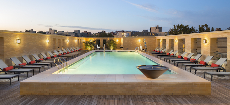 outdoor pool in DC